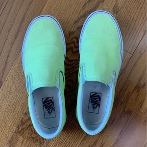 Rare lime vans